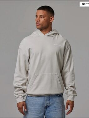 TALENTLESS Men’s Cream Pullover Hoodie